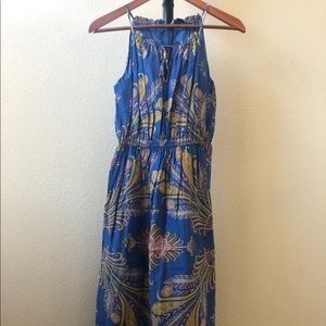 EUC J.Crew floral maxi dress